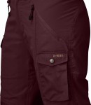 Fjallraven Nikka Curved Trousers Curved W, kolor: 356 - Dark Garnet