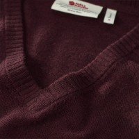 Sormland V-Neck Sweater W, kolor: 356 - Dark Garnet