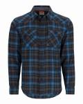 Santee Flannel, kolor: 1201 - Black / Br.Blue