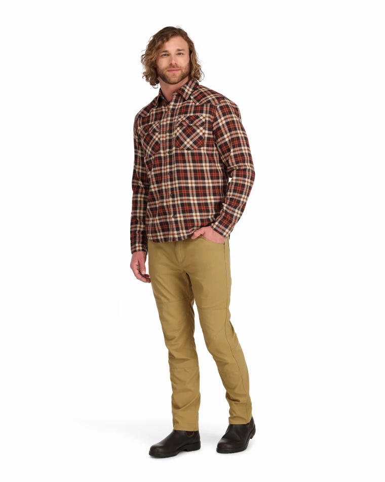 Santee Flannel, kolor: 565 - Maghoany/Tan Camp