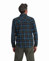 Santee Flannel, kolor: 1201 - Black / Br.Blue