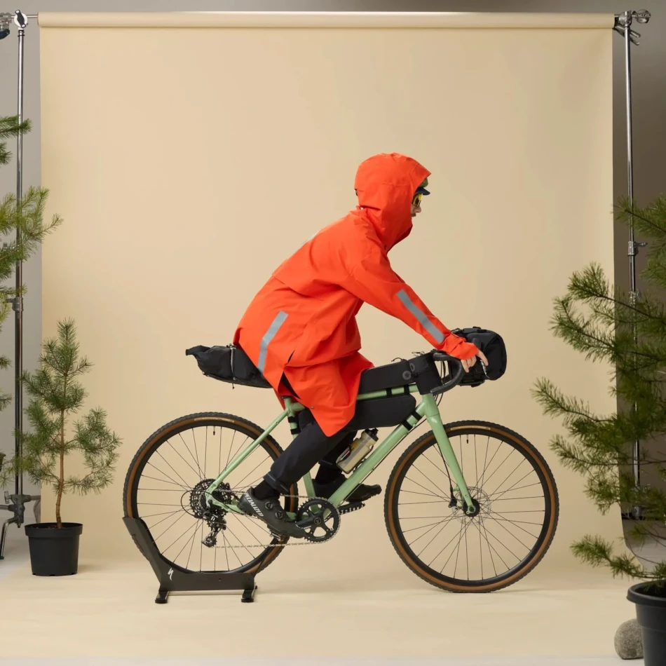 Fjallraven Hoja Rain Fox Poncho, kolor: 214 - Flame Orange