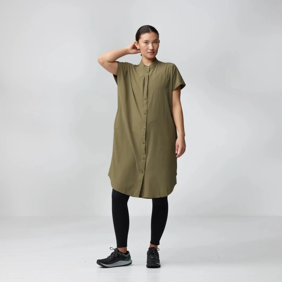 Fjallraven Abisko Fjall Dress W, kolor: 620 - Green