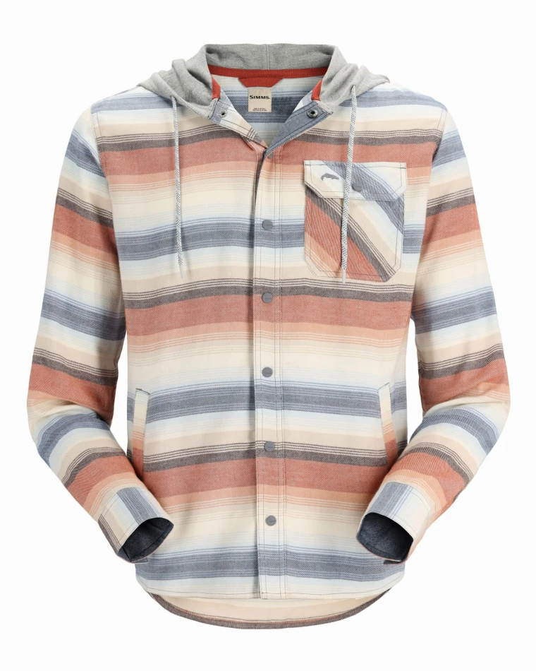 Santee Flannel Hoody: 179 - Multicolored Stripe