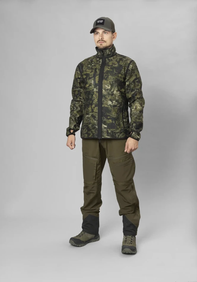 Seeland Rogue Reversible Fleece, kolor: Light Pine/InVis Green