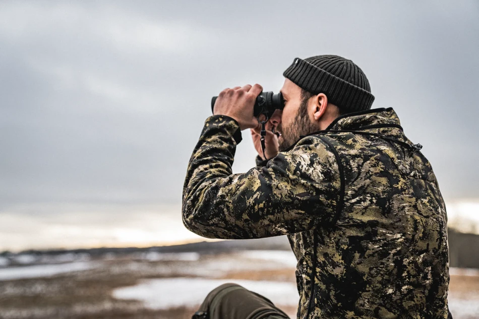 Seeland Rogue Reversible Fleece, kolor: Light Pine/InVis Green