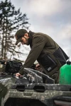 Seeland Rogue Reversible Fleece, kolor: Light Pine/InVis Green