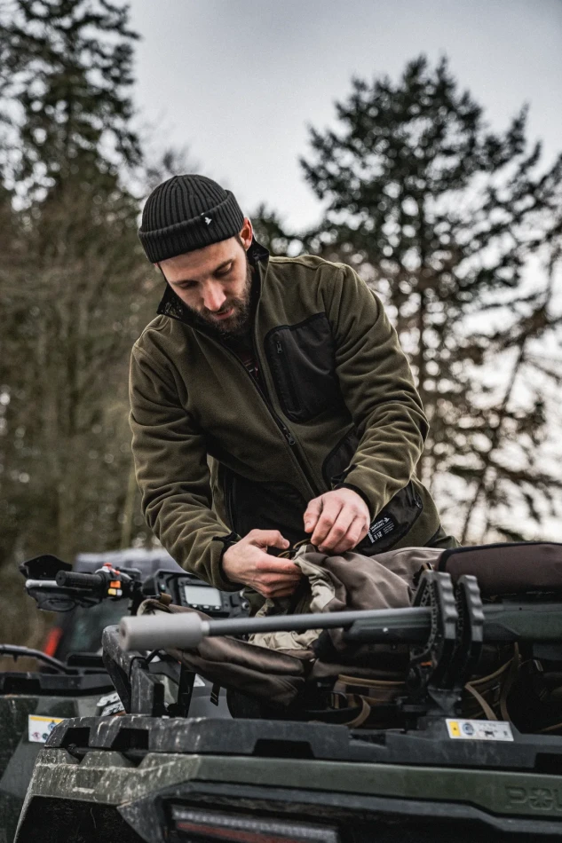 Seeland Rogue Reversible Fleece, kolor: Light Pine/InVis Green