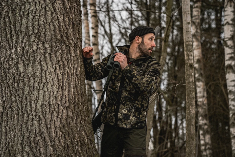 Seeland Rogue Reversible Fleece, kolor: Light Pine/InVis Green