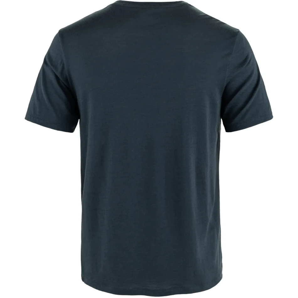 Fjallraven Hoja Wool T-Shirt, kolor: 555 - Dark Navy