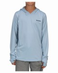 Kid's Solar Tech Hoody, kolor: 882 - Steel Blue