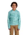 Kid's Solar Tech Hoody, kolor: 2040 - Sea Breeze Daze