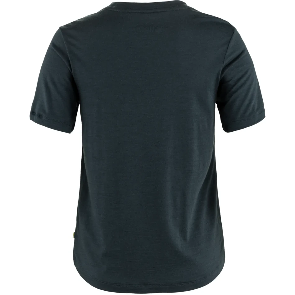 Fjallraven Hoja Wool T-Shirt W, kolor: 555 - Dark Navy