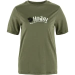 Fjallraven Hoja Wool T-Shirt W, kolor: 620 - Green