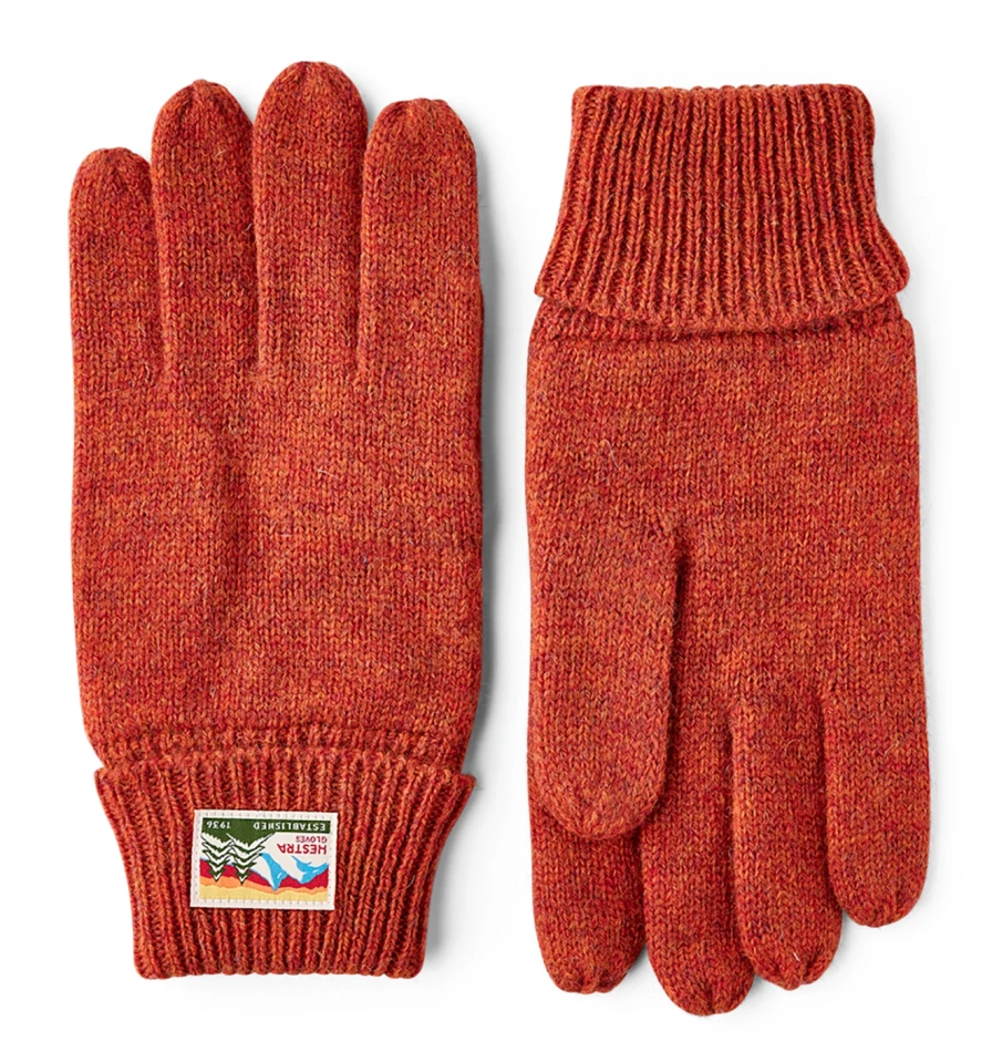 Raggwool Glove, kolor: 530 - Brick Red