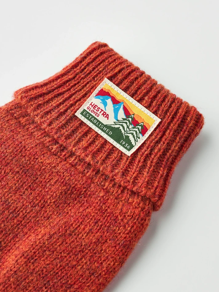 Raggwool Glove, kolor: 530 - Brick Red