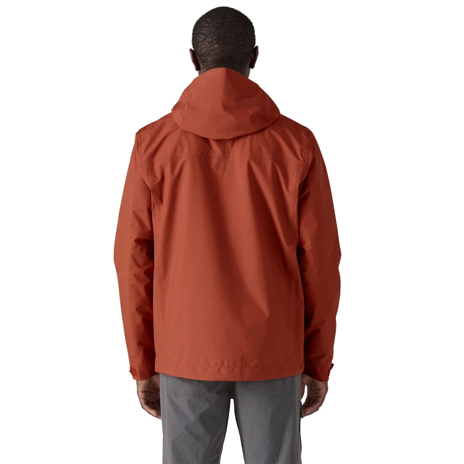 M's Boulder Fork Rain Jacket, kolor: Burnished Red