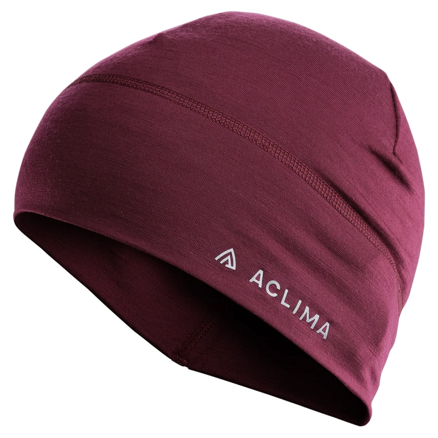 Aclima LightWool 140 Beanie, kolor: 335 - Zinfandel