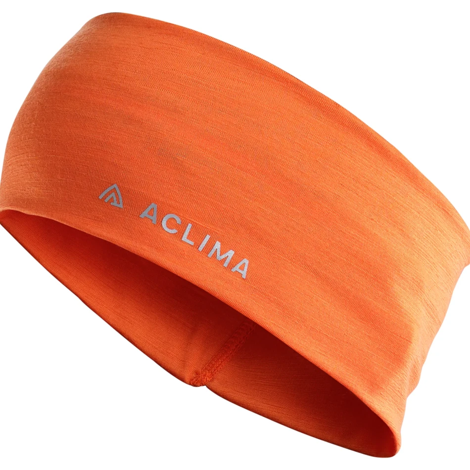 Aclima LightWool 140 Headband, kolor: 330 - Orange Tiger