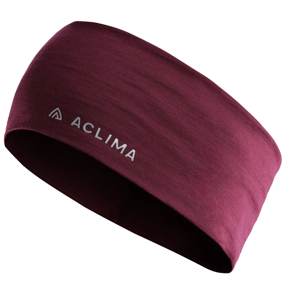 Aclima LightWool 140 Headband, kolor: 335 - Zinfandel