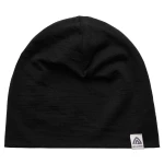 Aclima LightWool 140 Relaxed Beanie, kolor: 123 - Jet Black