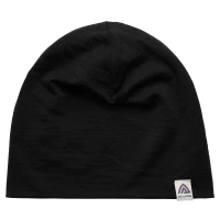 Aclima LightWool 140 Relaxed Beanie, kolor: 123 - Jet Black