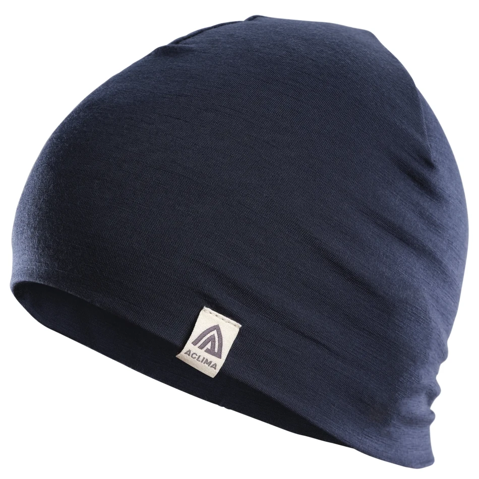 Aclima LightWool 140 Relaxed Beanie, kolor: 232 - Navy