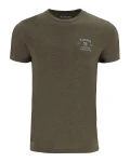 Stacked Bass T-Shirt, kolor: 914 - Military Heather