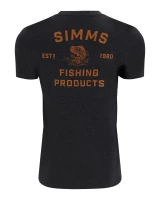 Stacked Bass T-Shirt, kolor: 086 - Charcoal Heather