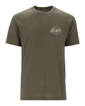 Circle Lockup T-Shirt, kolor: 914 - Military Heather