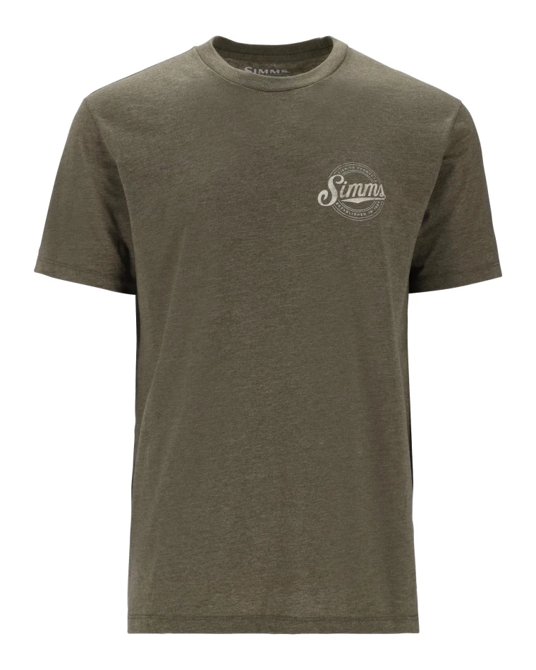 Circle Lockup T-Shirt, kolor: 914 - Military Heather