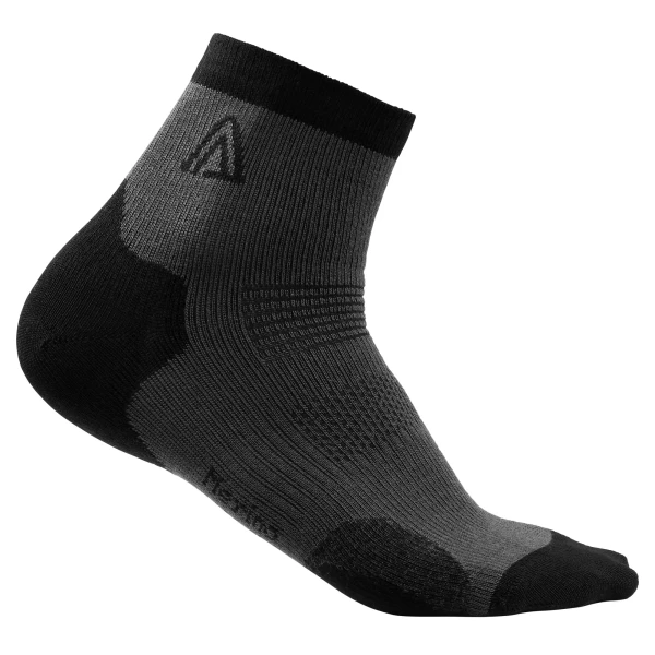 Aclima Running Socks: 163 - Iron Gate/Jet Black