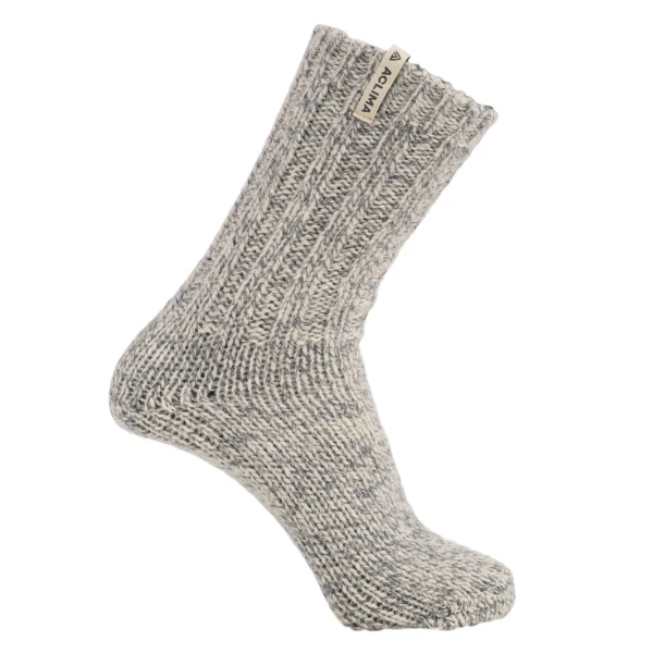 Aclima Norwegian Wool Socks, kolor: 339 - Grey White