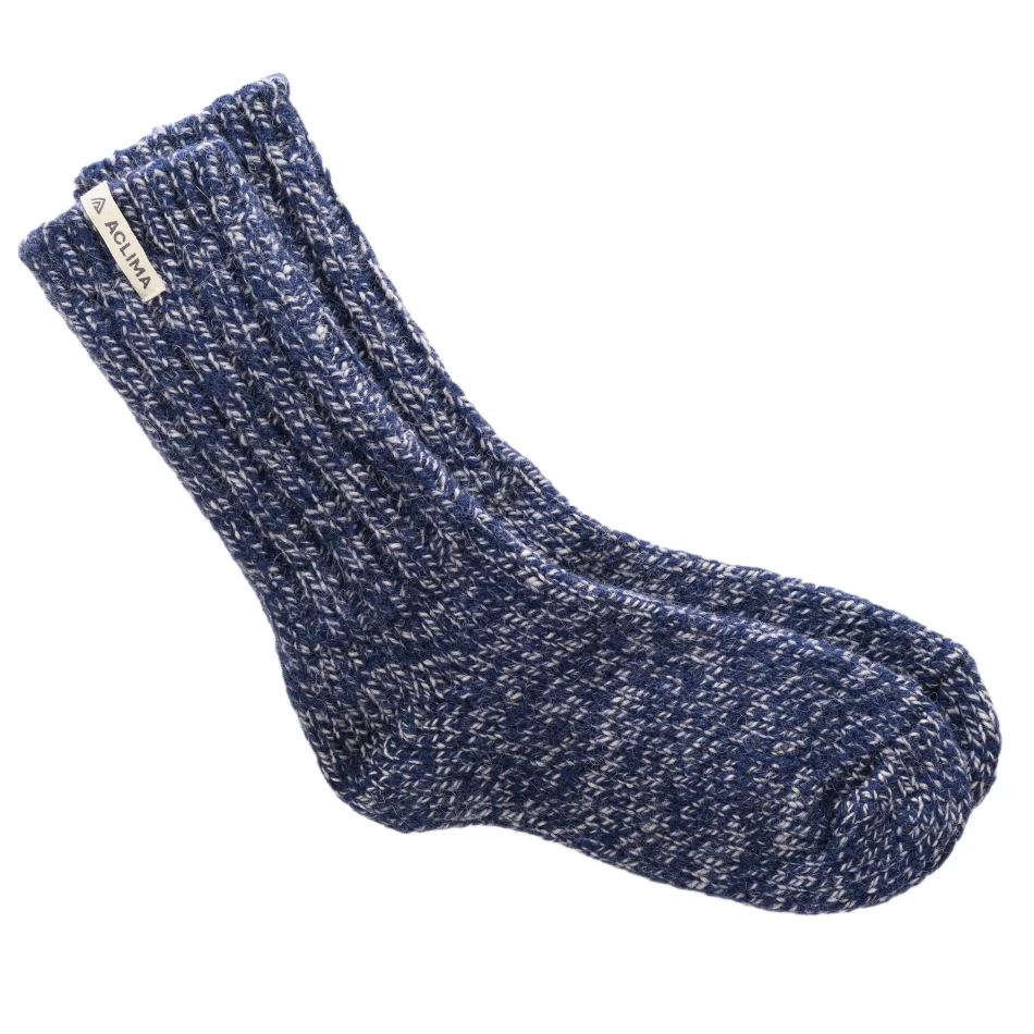 Aclima Norwegian Wool Socks, kolor: 340 - Grey Navy