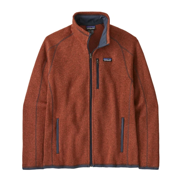Men's_Better Sweater Fleece Jacket, kolor: BURR - Burnished Red