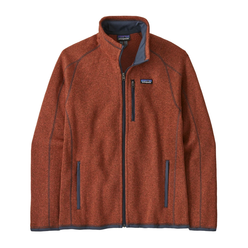 Men's_Better Sweater Fleece Jacket, kolor: BURR - Burnished Red