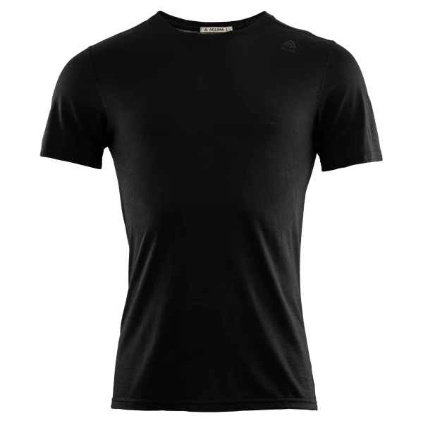 Aclima LightWool 140 Undershirt Tee M's, kolor: 123 - Jet Black