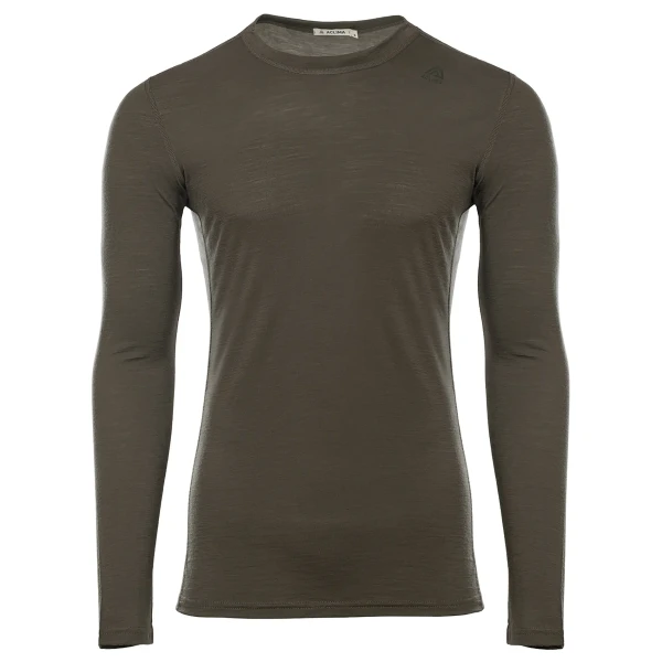 Aclima LightWool 140 Undershirt Long Sleeve M's, kolor: 356 - Tarmac
