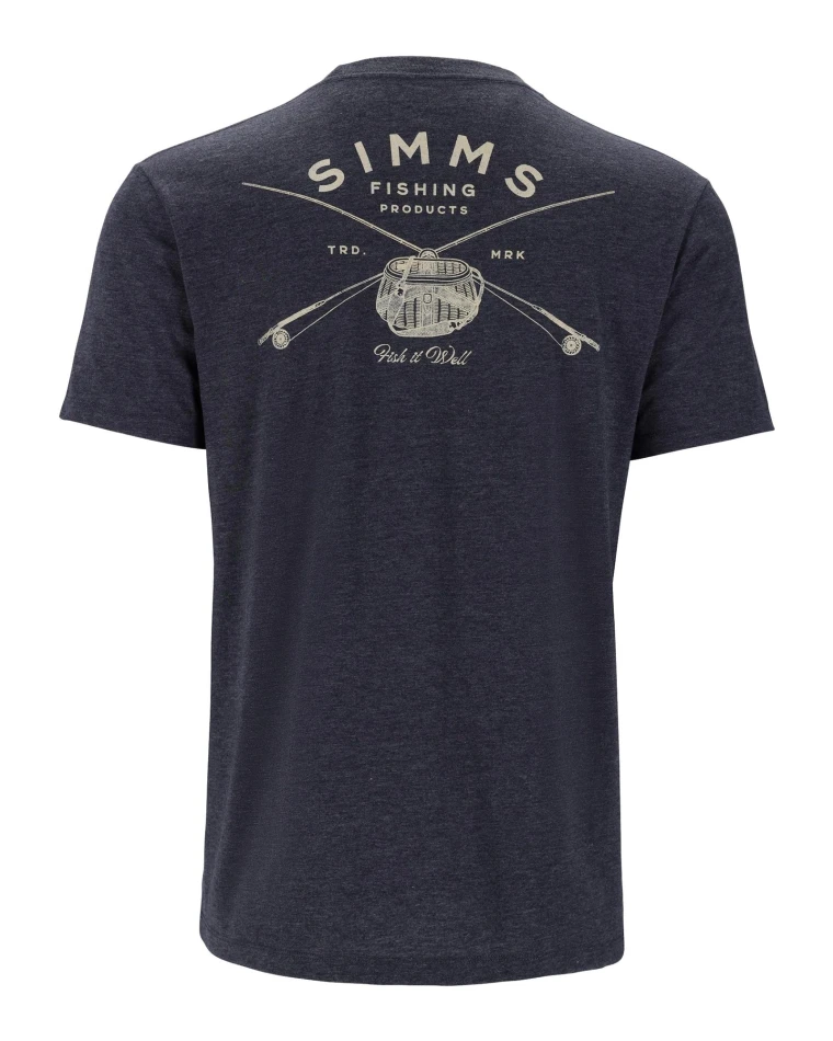 Classic Tackle T-Shirt, kolor: 414 - Navy Heather