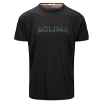 Aclima LightWool 140 Classic Tee Logo M's, kolor: 123 - Jet Black