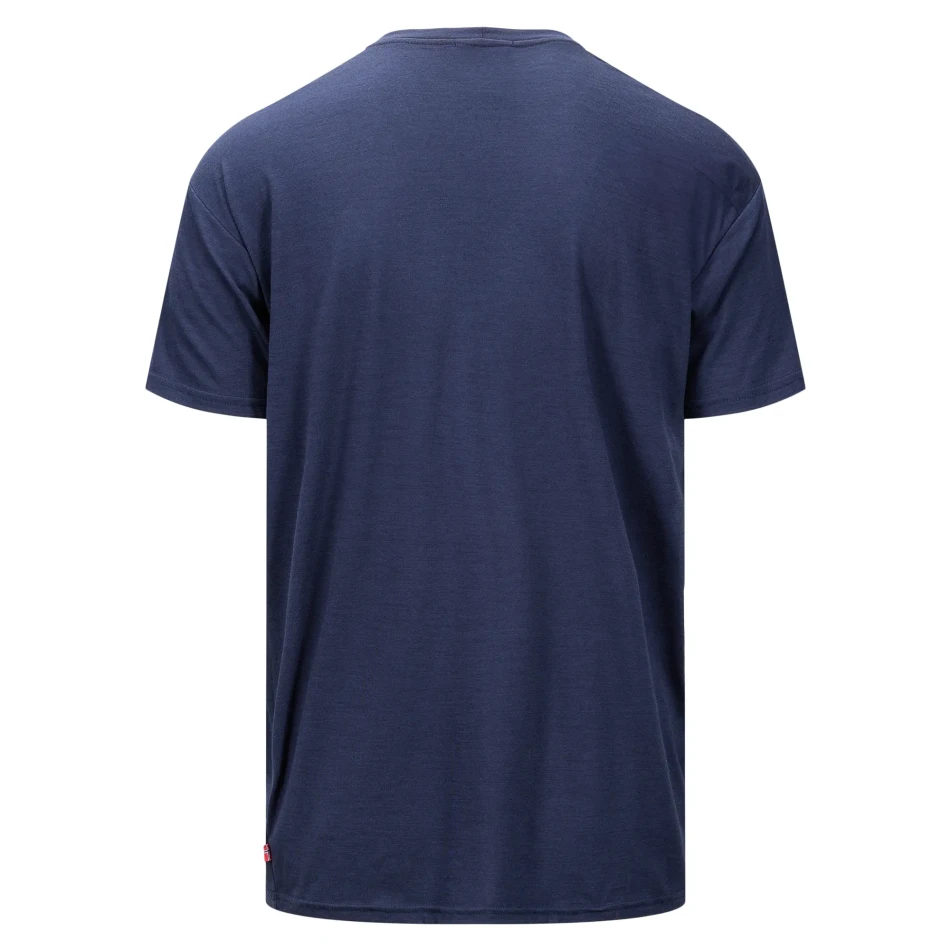 Aclima LightWool 140 Classic Tee Logo M's, kolor: 232 - Navy