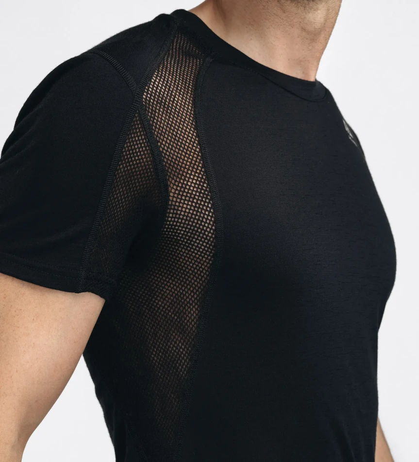 Aclima LightWool 140 Sports T-shirt M, kolor: 123 - Jet Black