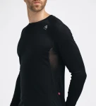 Aclima LightWool 140 Sportshirt M's, kolor: 123 - Jet Black