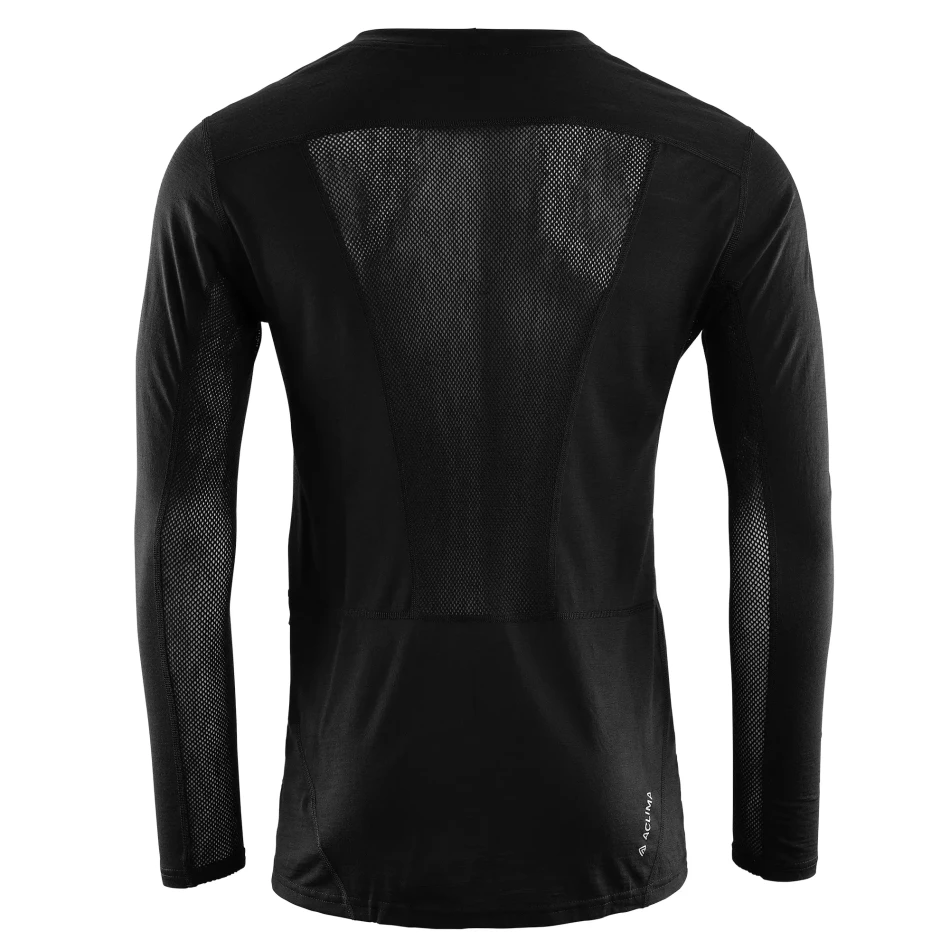 Aclima LightWool 140 Sportshirt M's, kolor: 123 - Jet Black
