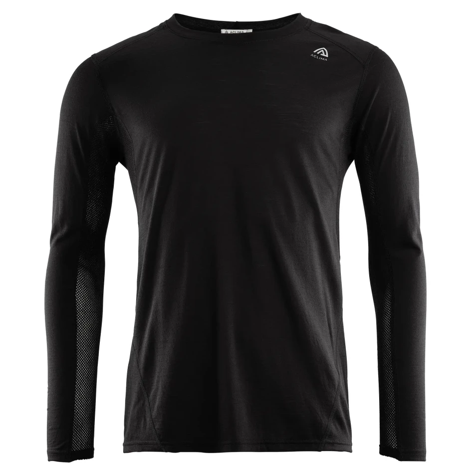 Aclima LightWool 140 Sportshirt M's, kolor: 123 - Jet Black