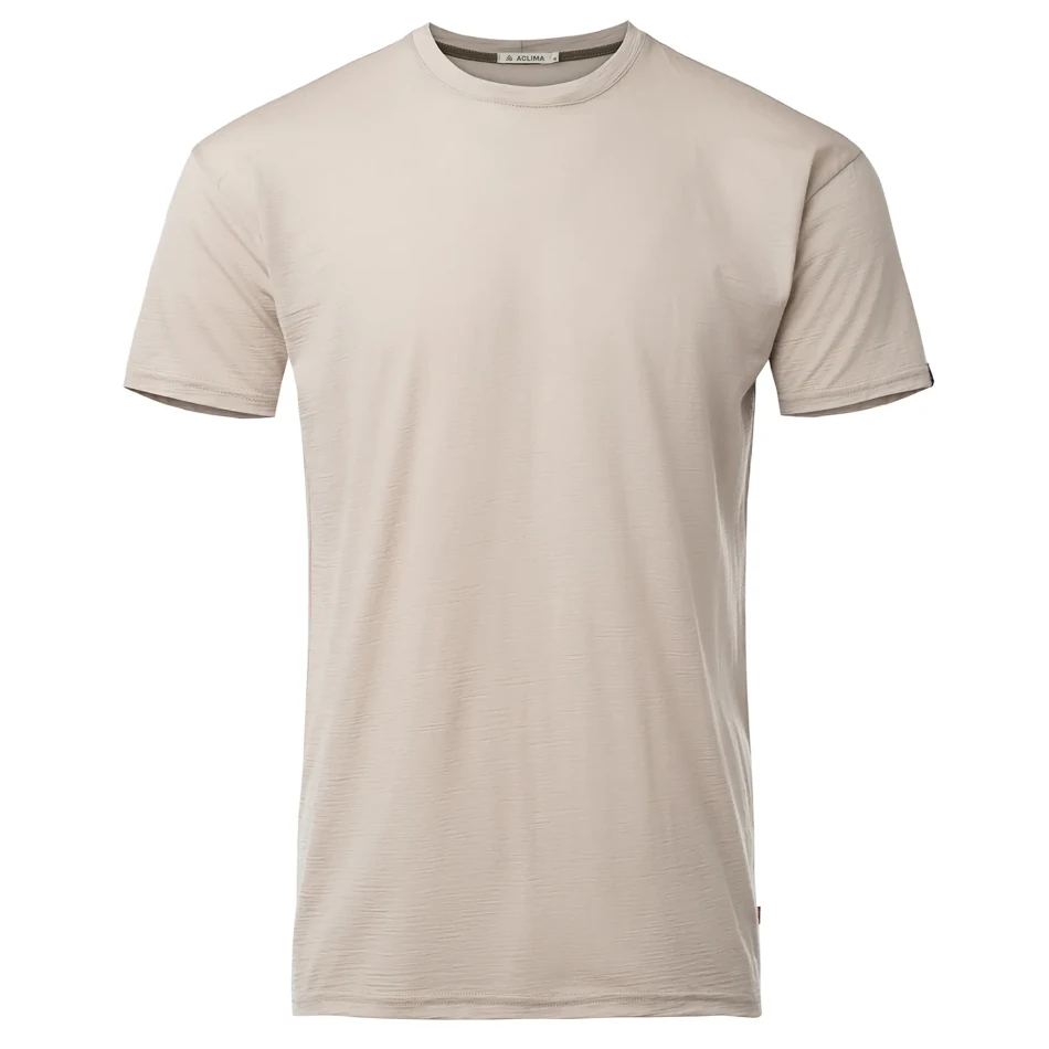 Aclima LightWool 180 Classic Tee M, kolor: 416 - Simply Taupe
