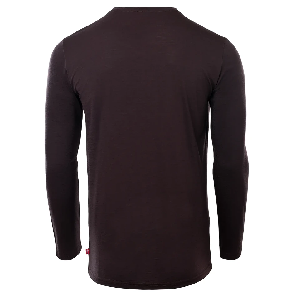 Aclima LightWool 180 Crewneck M, kolor: 414 - Chocolate Plum