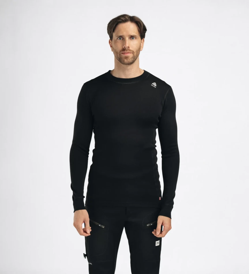 Aclima WarmWool Crewneck M, kolor: 123 - Jet Black