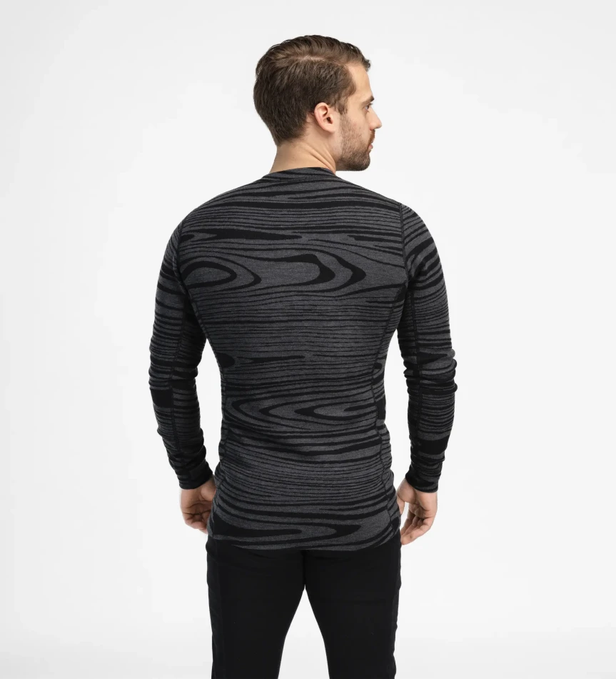 Aclima WarmWool Crewneck M, kolor: 422 - Black Motion