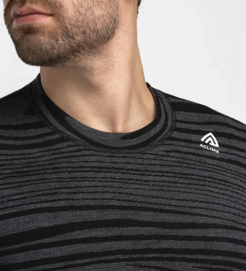Aclima WarmWool Crewneck M, kolor: 422 - Black Motion